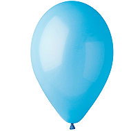 SMART BALLOONS 10pcs standard light blue - Balloons