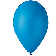 SMART BALLOONS 10x plain blue - Balloons