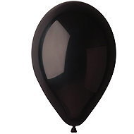 SMART BALLOONS 10pcs regular black - Balloons