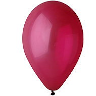 SMART BALLOONS 10pcs burgundy - Balloons