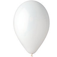 SMART BALLOONS 10pcs plain white - Balloons