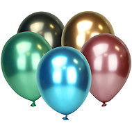 Smart Balloons Balónky 5 ks Chrom mix - Balloons