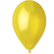 Smart Balloons 10-pack Metallic Yellow - Balloons