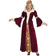 Widmann Women's costume Medieval Queen size M - Costume