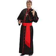 Widmann Black Cardinal Costume size XXXL - Costume