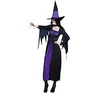 Boland Ladies Costume Purple Witch size S/M - Costume
