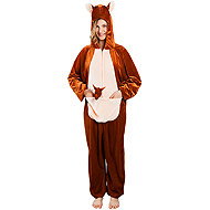 Boland Costume for adults Kangaroo plush max. 1,80 m - Costume