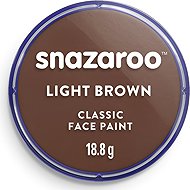 Snazaroo Světle hnědá (Light Brown) 18 ml - Face Paint