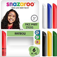Snazaroo Face Paint Sticks Rainbow,6 pcs - Face Paint