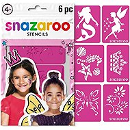 Snazaroo stencils for Fantasy face paints 6 pcs - Face Paint