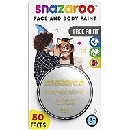 Snazaroo Metallic Silver (Electric Silver) 18ml Blister Pack - Face Paint