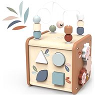 Speedy Monkey Wooden Activity Cube - Activity Board