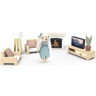 Speedy Monkey nappali - Játék bababútor