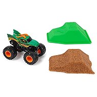 MONSTER JAM, collectible die-cast Monster Truck, Dragon set with accessories, 1:64 - Metal Model