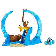 MONSTER JAM, MEGALODON LOOP OF DOOM playset, 1:64 - Metal Model