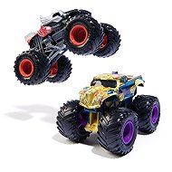 MONSTER JAM, Marvel Monster Truck collectible toy car, set of 2, assort, 1:64 - Metal Model