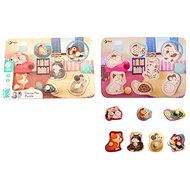 Classic World Puzzle with handles, pets - Puzzle