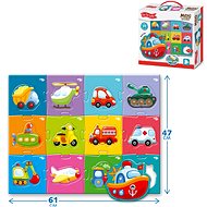Far Far Land MAXI Puzzle Vehicles - Jigsaw Puzzle
