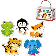 Far Far Land Contour Puzzle Animals - Jigsaw Puzzle