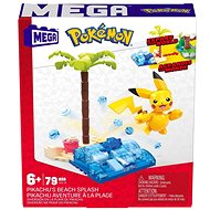 Mattel Mega Bloks Pokémon Beach Blast Pikachu - Building Set