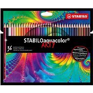 STABILOaquacolor – ARTY – 36 ks súprava – 36 rôznych farieb - Pastelky