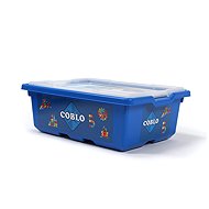Coblo Magnetic Construction Set 200 pieces - School box with cards - Building Set