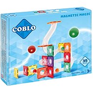 Coblo Magnetic Building Set - Ball Track - 35 pieces - Classic - Building Set