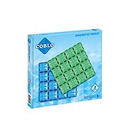 Coblo Magnetic base 2 parts - Classic - blue and green - Building Set