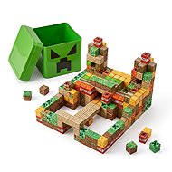 Toybit Minecraft Magnetic Building Set in a MAXI Creeper Box – 305 pieces - Building Set