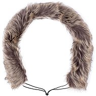 HappyBee Fur Collar for Stroller, Latte - Stroller Canopy