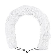 HappyBee Fur Collar for Stroller, White - Stroller Canopy