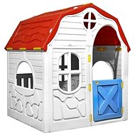 Folding playhouse with functional doors and windows - Children's Playhouse