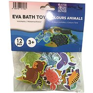 Surtep Watercolour Stickers Colours Animals 12 pcs - Bath Stickers