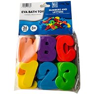 Surtep Numbers and letters stickers 36 pcs - Bath Stickers