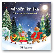 Vánoční knížka 24 adventních okének - 