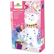 Sycomore Stick & Fun Malá mozaika, kočky - Toy Jigsaw Puzzle