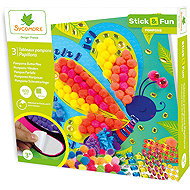 Sycomore Stick & Fun decorating pompoms, butterflies - Creative Kit