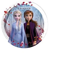 GODAN Ice Kingdom 2 - Frozen 2 plates - 20 cm - 8 pcs - Set of Plates