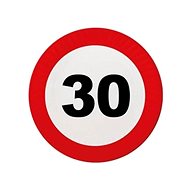 FUNNYFASHN Plates traffic sign 30 - Plate
