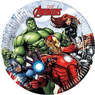 SMART BALLOONS Paper plates Avengers 20 cm, 8 pcs - Set of Plates