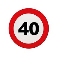 FUNNYFASHN Traffic sign plates 40 - Plate