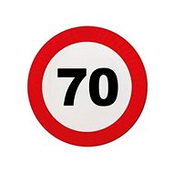 FUNNYFASHN Plates traffic sign 70 - Plate