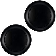 GODAN Plastic plate black 21 cm, 2 pcs - Plate