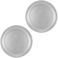 GODAN Plastic plate silver 21 cm, 2 pcs - Plate