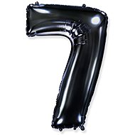 Balloon foil numerals black 102 cm - 7 - Inflatable Balloon