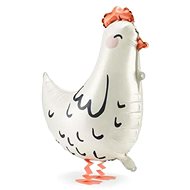 Balloon foil walking hen - hen - Easter - 60 cm - Inflatable Balloon