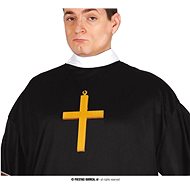 Neck cross priest 23 cm - Costume Accessory