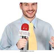 Party microphone reporter 25 cm - Costume Accessory