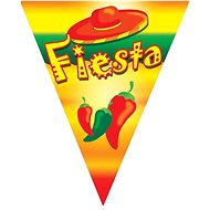 Garland flag Fiesta Mexico 500 cm - Garland