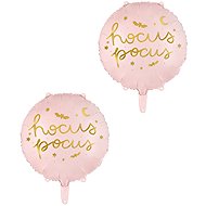 PARTYDECO Foil balloon Hocus pocus, pink, 2 pcs - Balloons